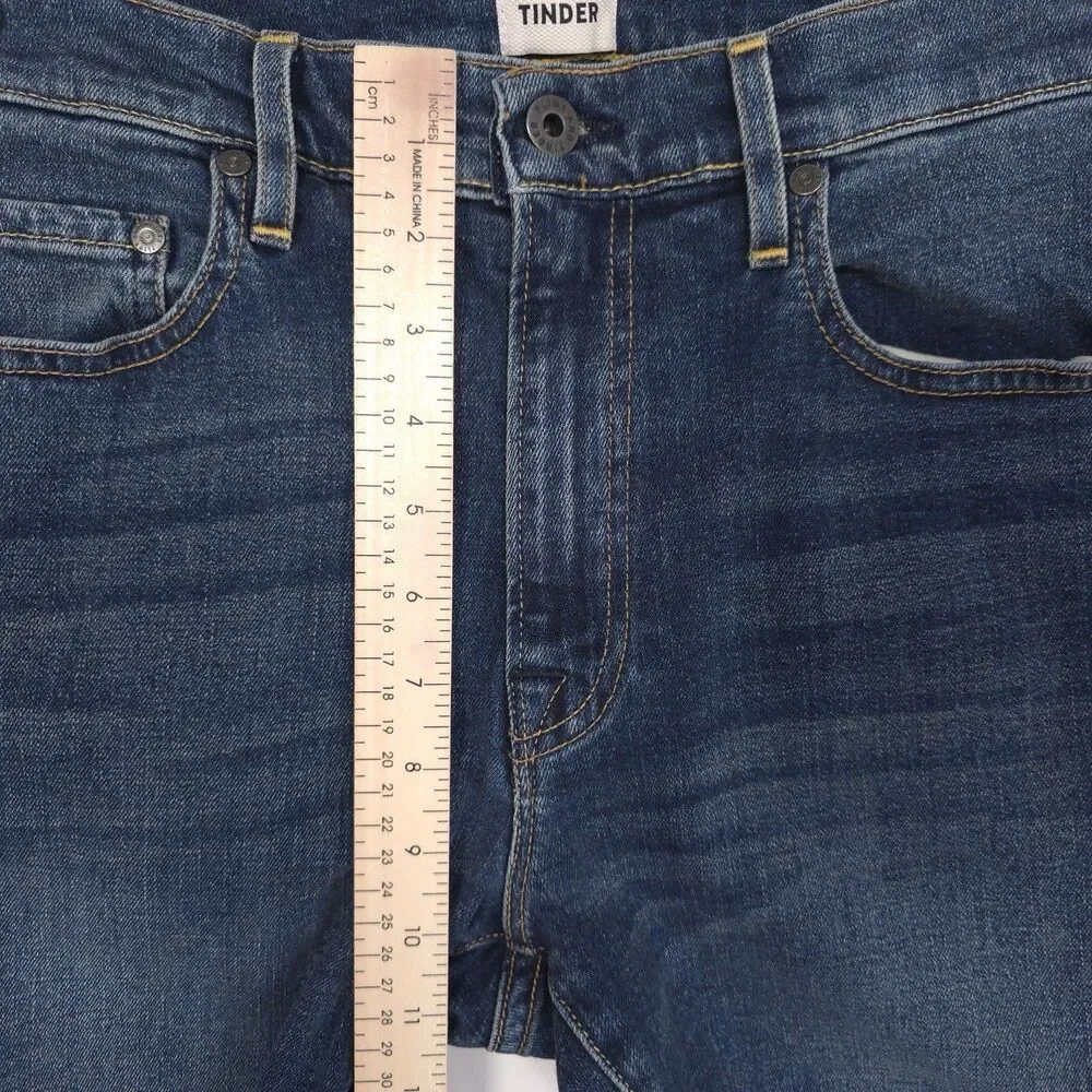 FLINT AND TINDER Men’s Jeans 31x31 USA MADE‎ Straight Fit Stretch Cotton FT 036